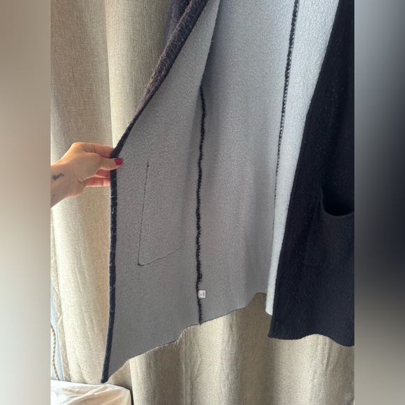 Ann Taylor Loft Lounge Black Cardigan - Picture 4 of 8